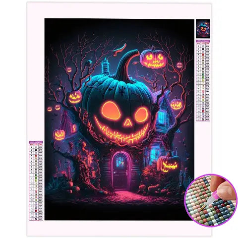 Broderie Diamant Halloween