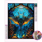 Broderie Diamant Raie