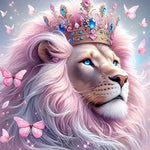Broderie Diamant Lion King