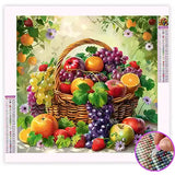 Broderie Diamant Fruits