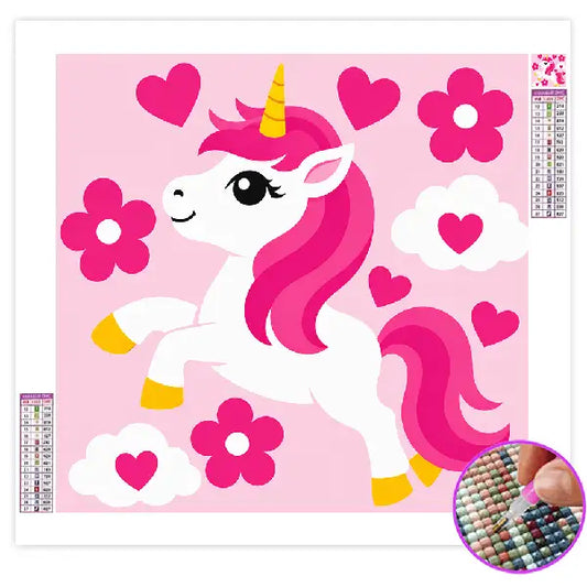 Diamond Painting Enfant Licorne