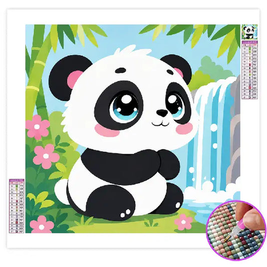 Diamond Painting Enfant Panda