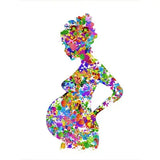 Broderie Diamant Femme Enceinte