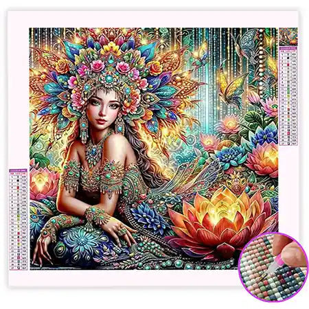 Broderie Diamant Femme Fantaisie