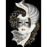 Broderie Diamant Masque de Venise