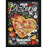 Broderie Diamant Pizza