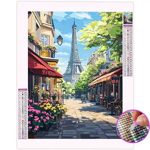 Broderie Diamant Rue de Paris