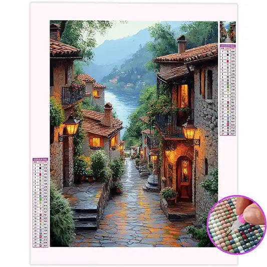 Broderie Diamant Ruelle