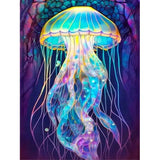 Broderie Diamant Méduse