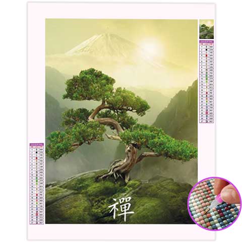 Broderie Diamant Arbre Japonais | My Diamond Painting