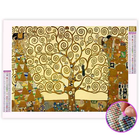 Broderie Diamant Arbre de Vie Gustav Klimt | My Diamond Painting