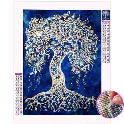 Broderie Diamant Arbre de vie Mandala | My Diamond Painting
