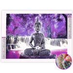 Broderie Diamant Bouddha Cascade - Vignette | My Diamond Painting