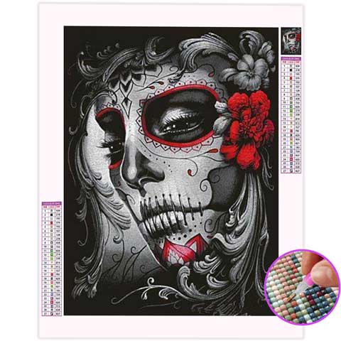 Broderie Diamant Femme Gothique | My Diamond Painting