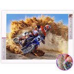 Broderie Diamant Moto Cross - Vignette | My Diamond Painting