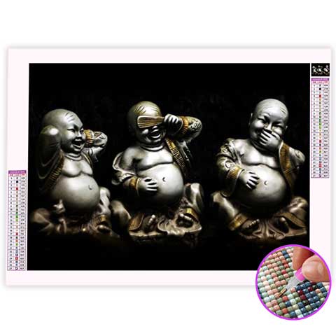 Broderie Diamant Bouddha Rieur | My Diamond Painting